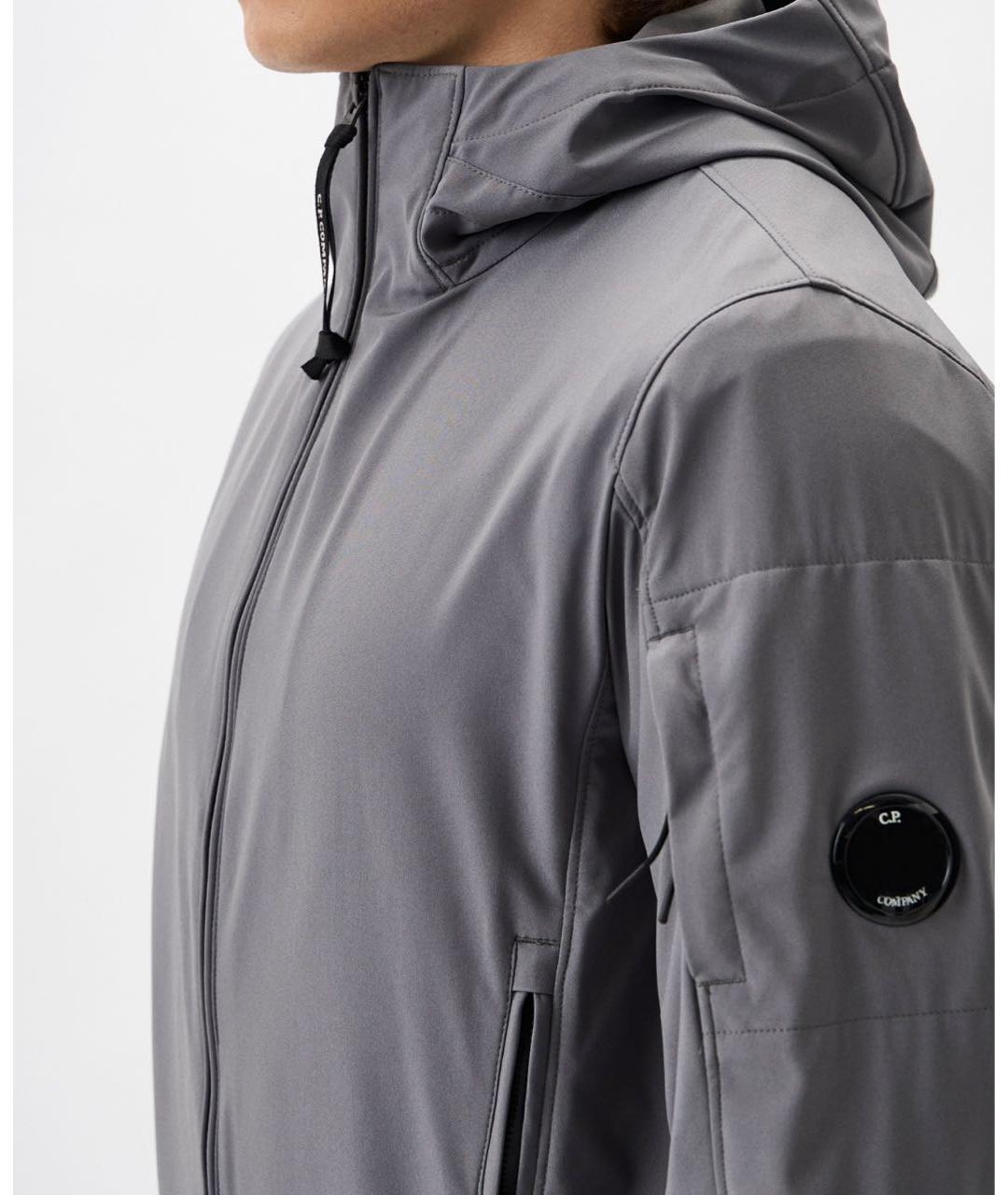 CP COMPANY Антрацитовая полиэстеровая куртка, фото 1