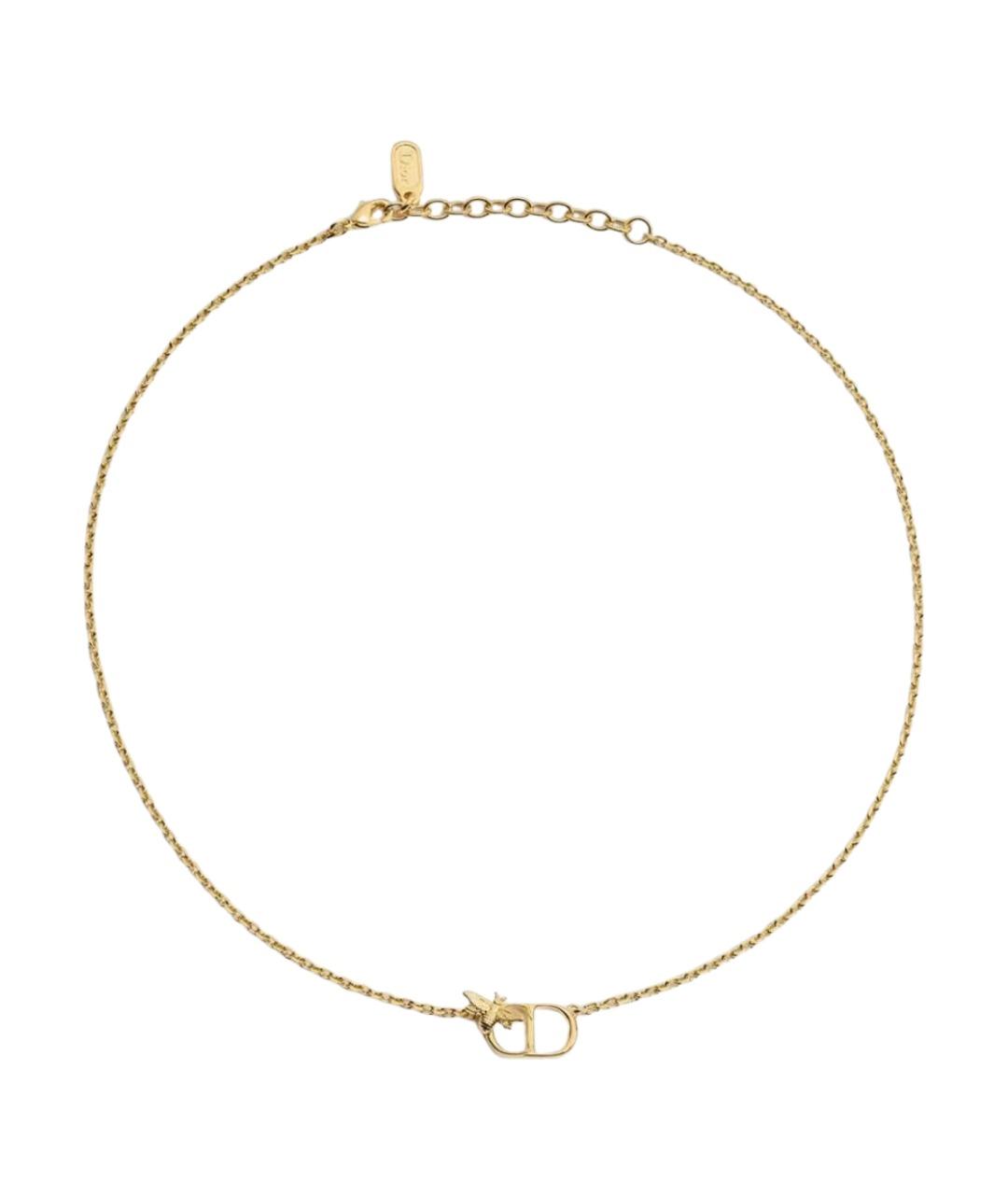 CHRISTIAN DIOR Золотое колье, фото 1