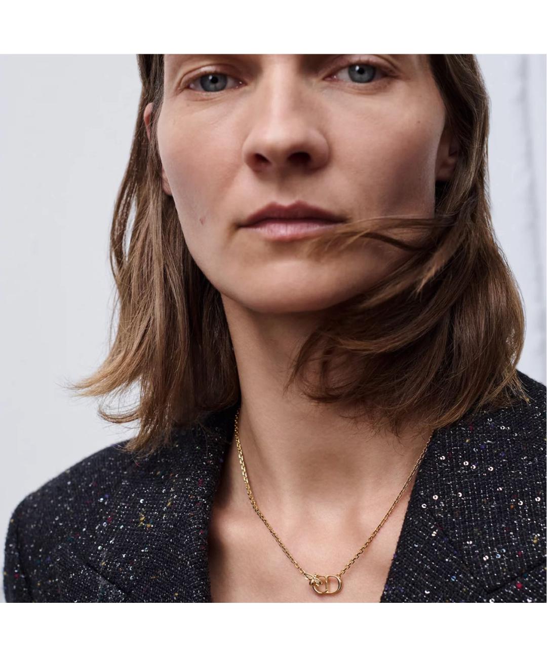 CHRISTIAN DIOR Золотое колье, фото 3