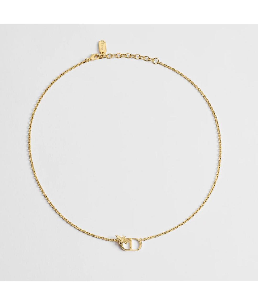 CHRISTIAN DIOR Золотое колье, фото 4