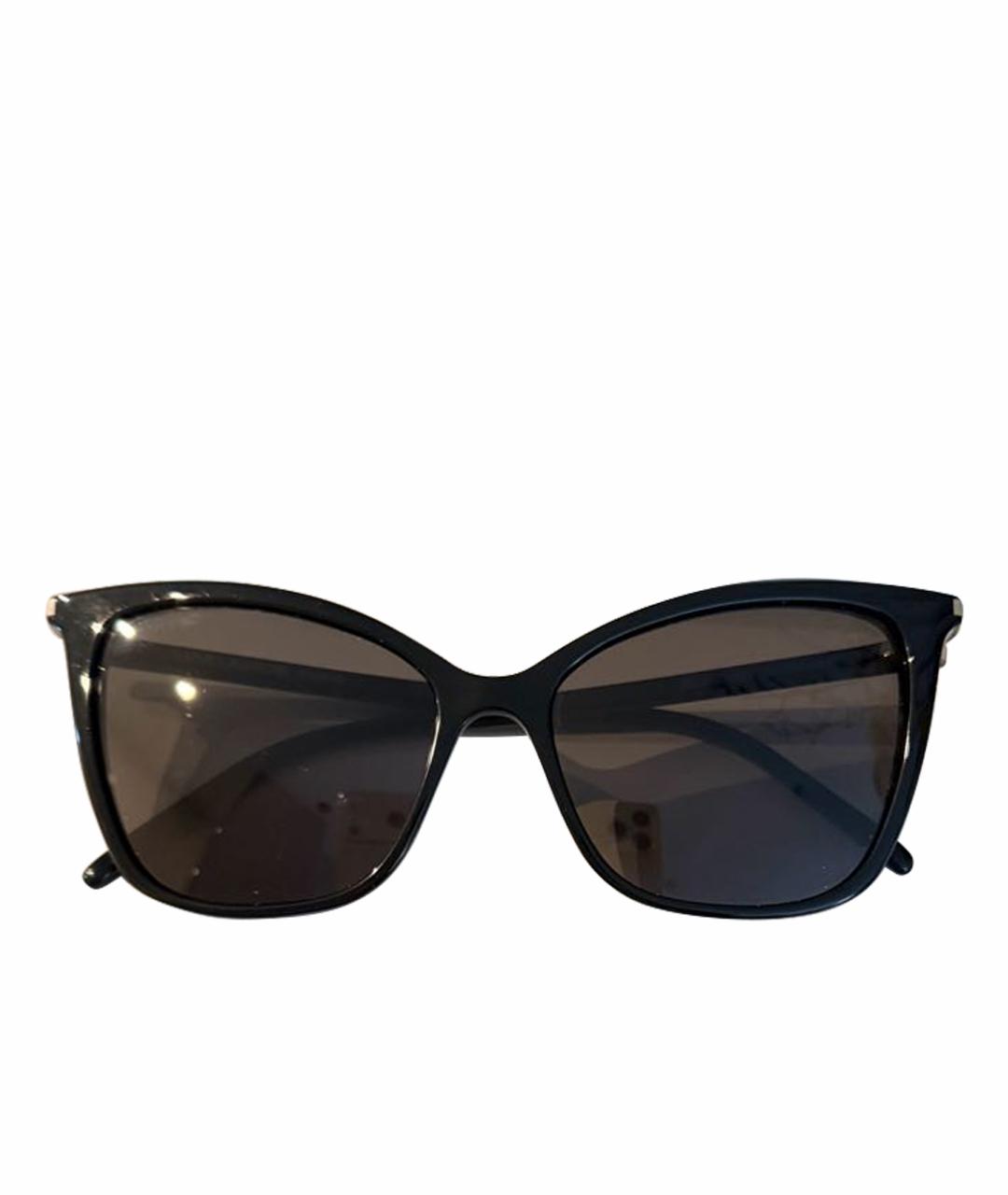 SAINT LAURENT Черные пластиковые солнцезащитные очки, фото 1