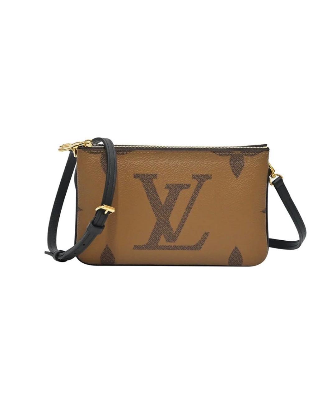 LOUIS VUITTON Коричневая сумка через плечо, фото 9