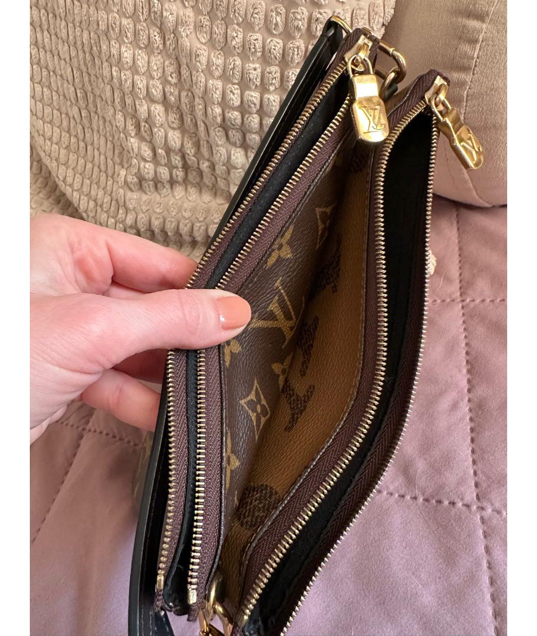 LOUIS VUITTON Коричневая сумка через плечо, фото 7