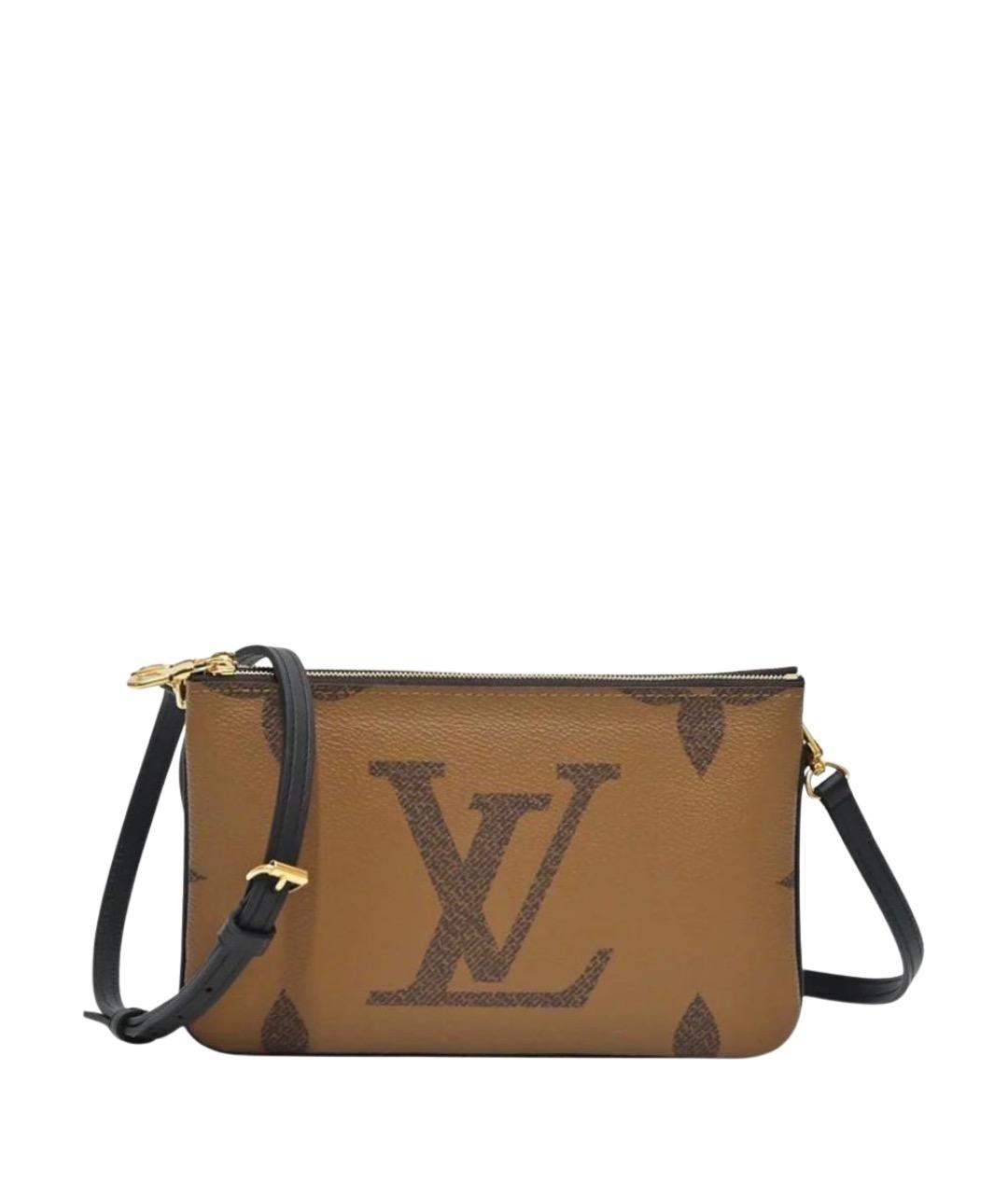 LOUIS VUITTON Коричневая сумка через плечо, фото 1