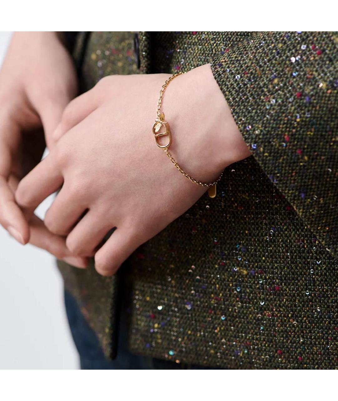 CHRISTIAN DIOR Золотой браслет, фото 3