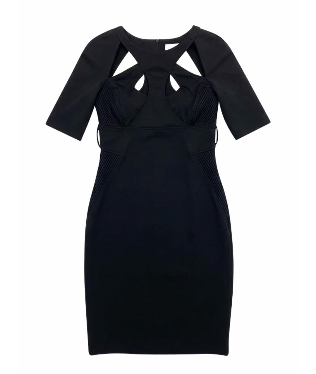 GUCCI Черное полиамидовое коктейльное платье, фото 1