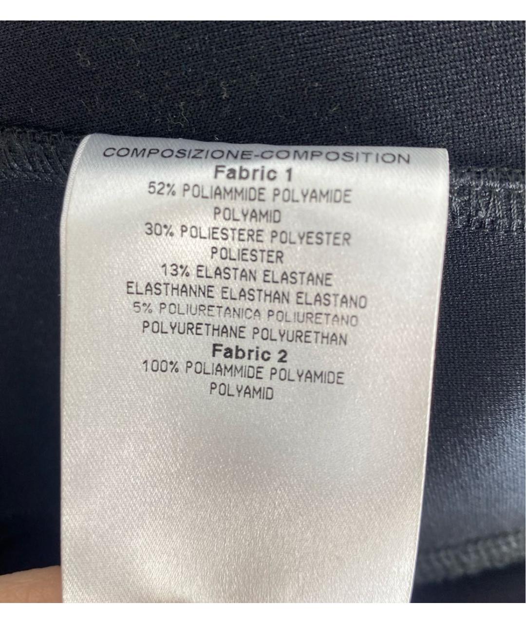 GUCCI Черное полиамидовое коктейльное платье, фото 6