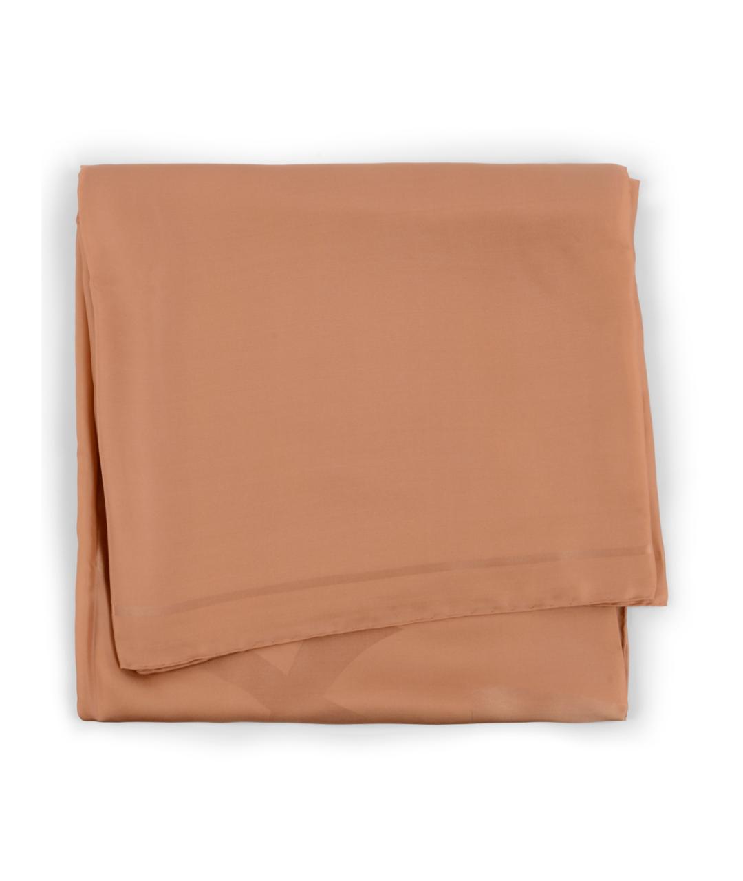 SAINT LAURENT Коричневый шарф, фото 1