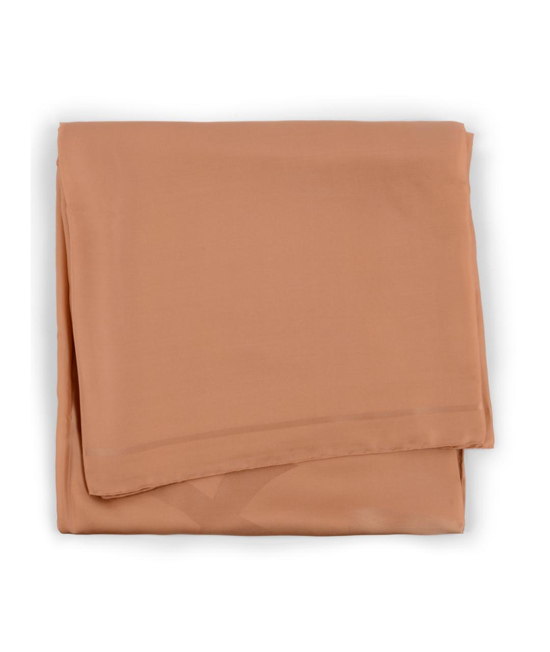 SAINT LAURENT Коричневый шарф, фото 3