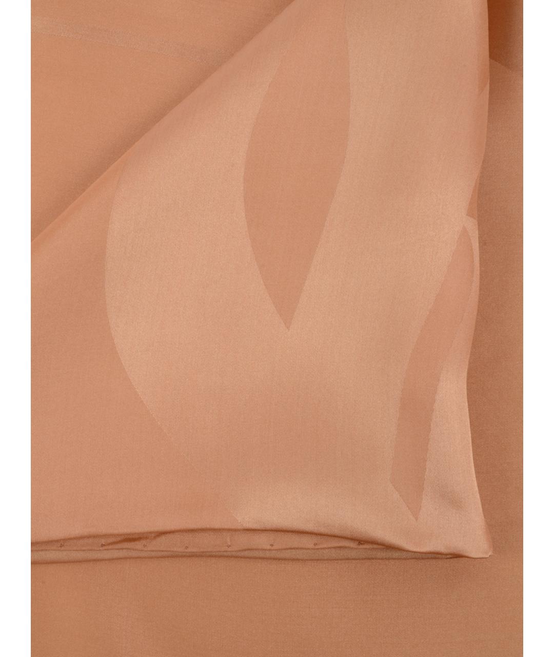 SAINT LAURENT Коричневый шарф, фото 2