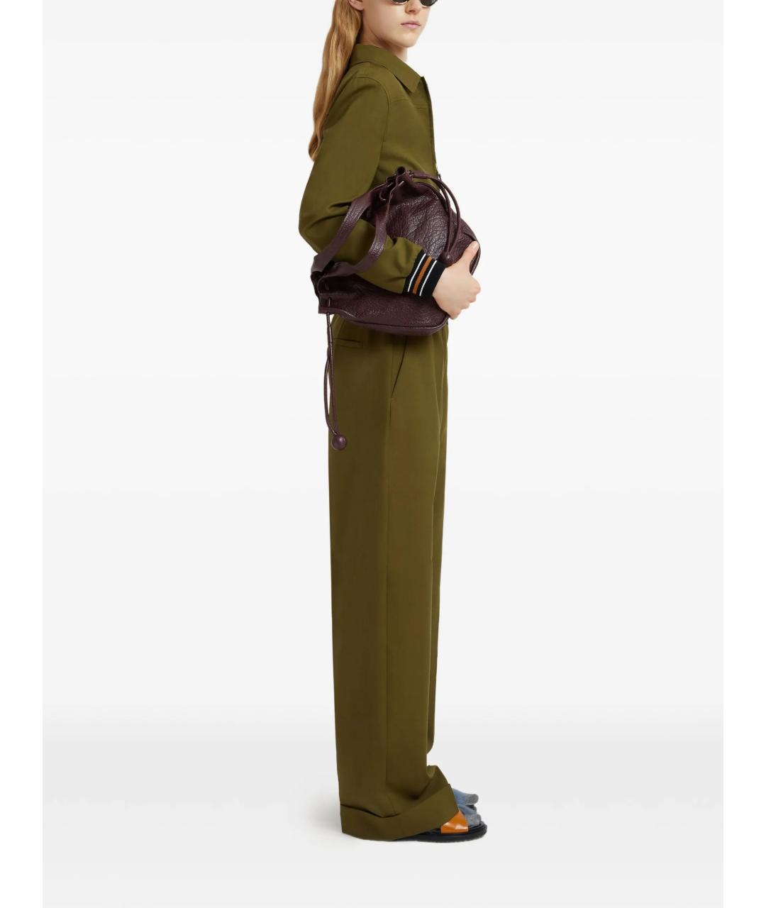 MARNI Зеленая шерстяная куртка, фото 3