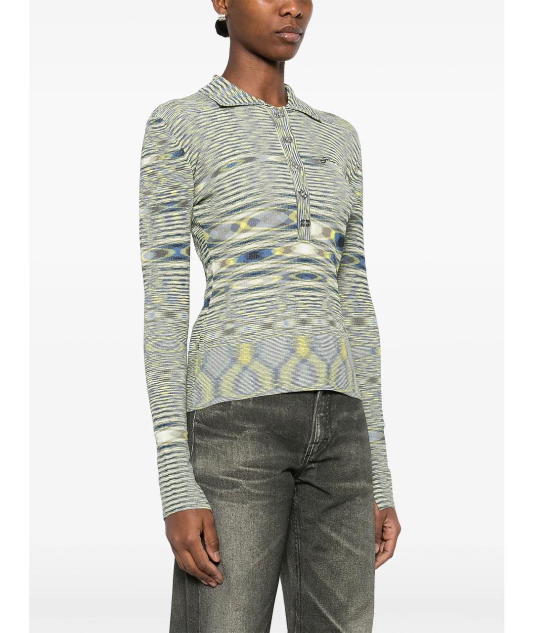 GANNI Вискозный джемпер / свитер, фото 5