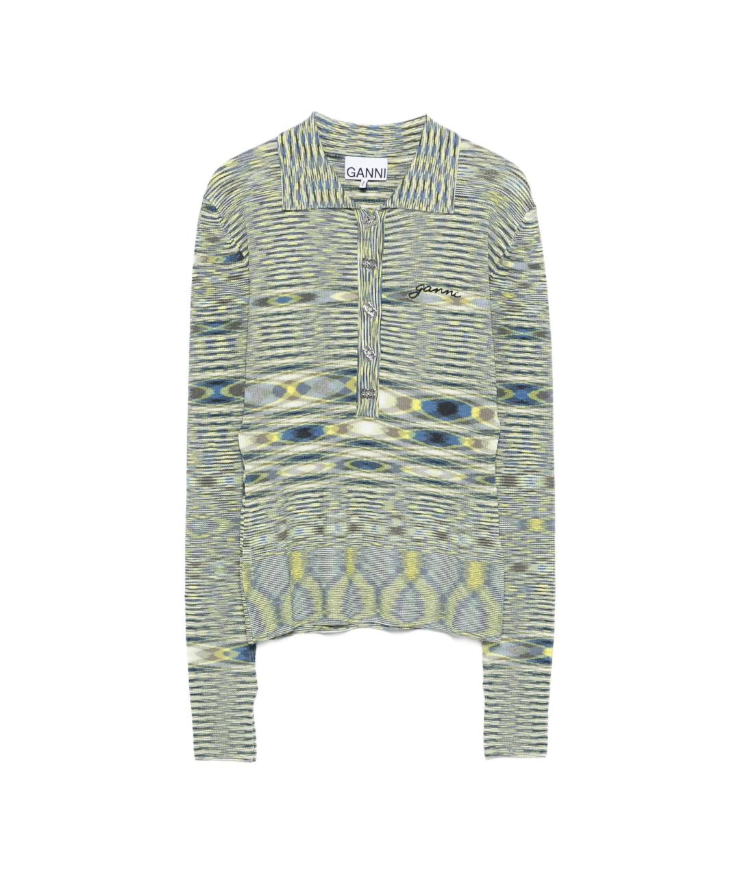 GANNI Вискозный джемпер / свитер, фото 1