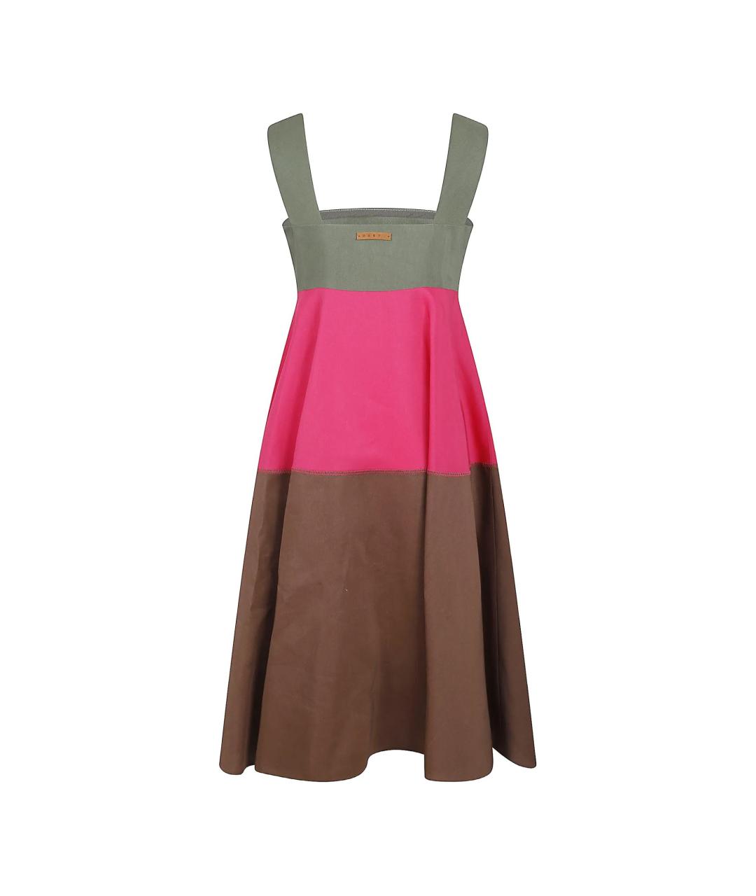 MARNI Мульти повседневное платье, фото 3