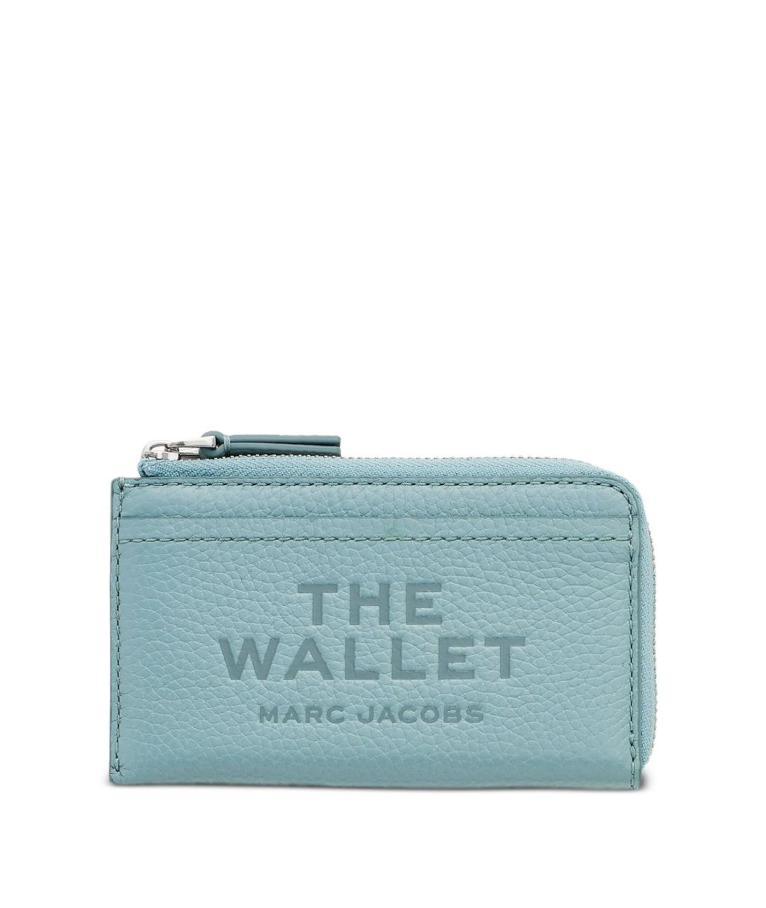 MARC JACOBS Голубой кожаный кошелек, фото 1