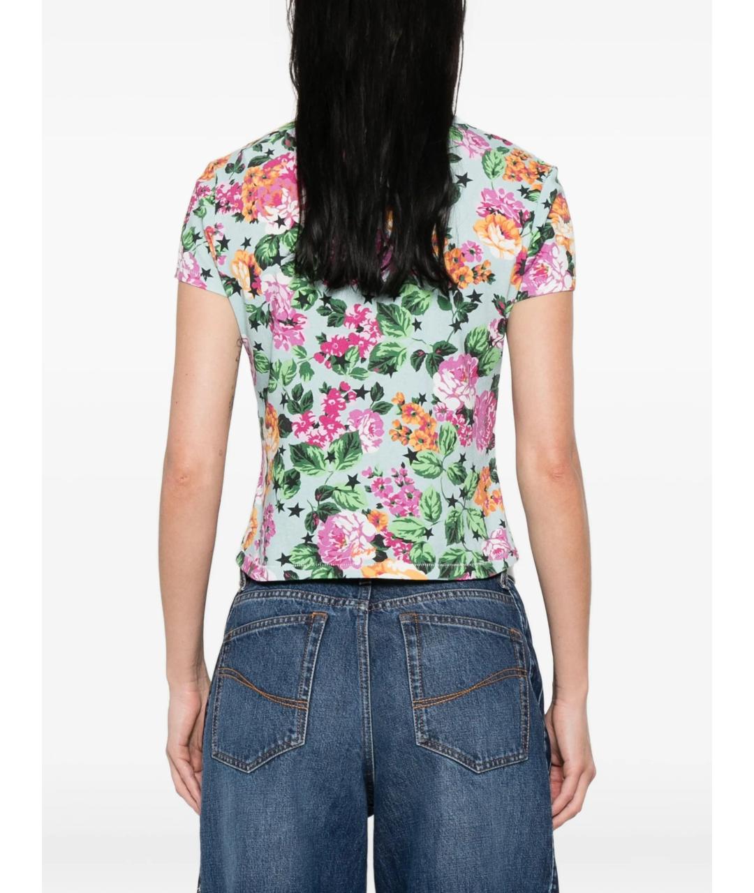 KENZO Мульти хлопковая футболка, фото 3