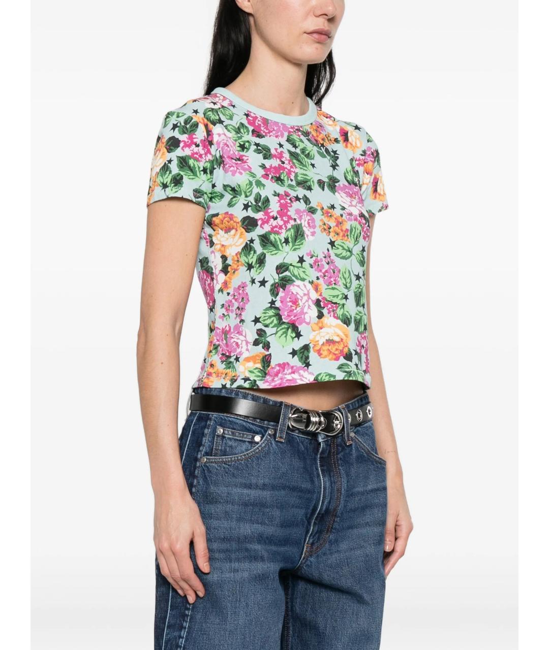 KENZO Мульти хлопковая футболка, фото 2