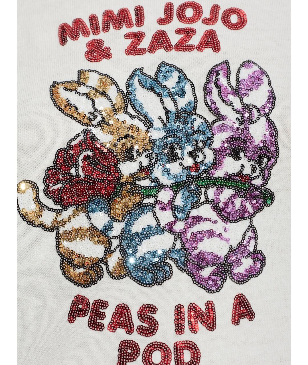 KENZO Белая хлопковая футболка, фото 2