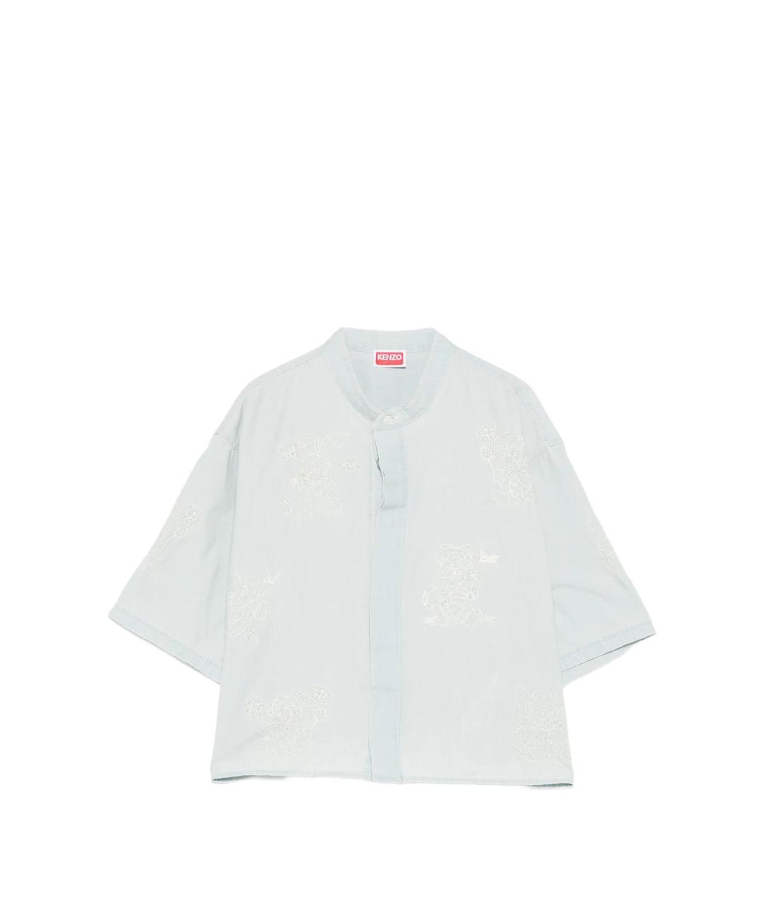 KENZO Хлопковая рубашка, фото 1