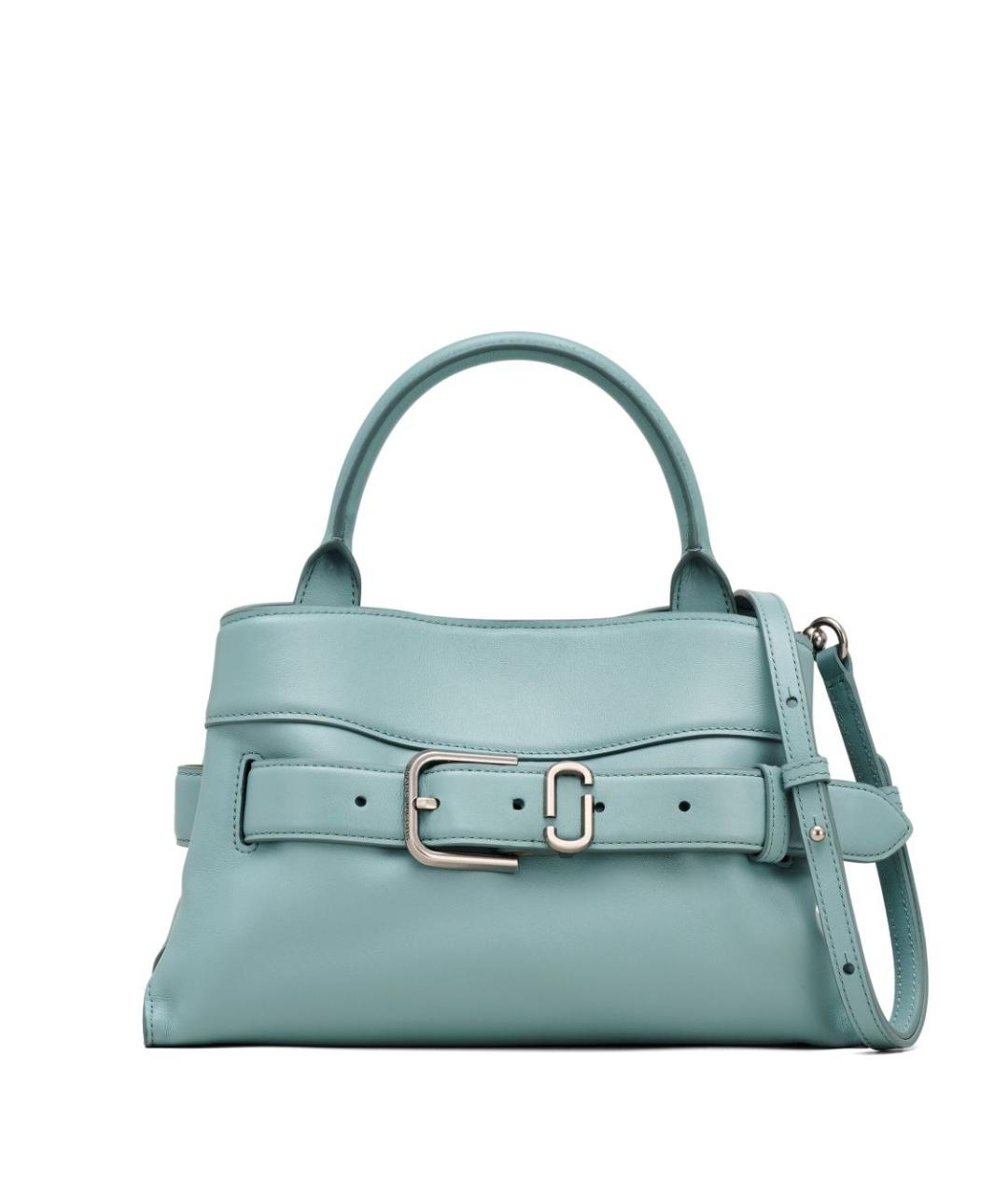 MARC JACOBS Голубая кожаная сумка тоут, фото 1