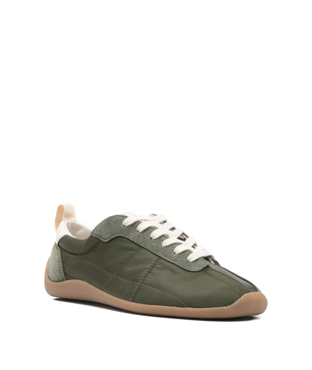 KENZO Зеленые синтетические кроссовки, фото 2