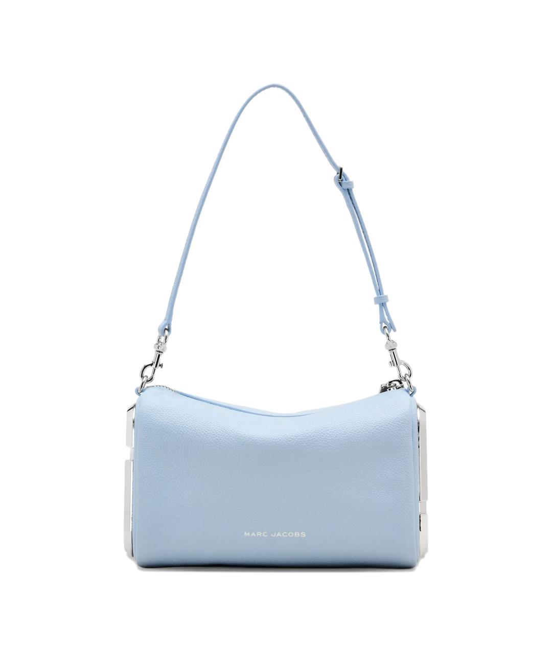 MARC JACOBS Голубая кожаная сумка с короткими ручками, фото 1