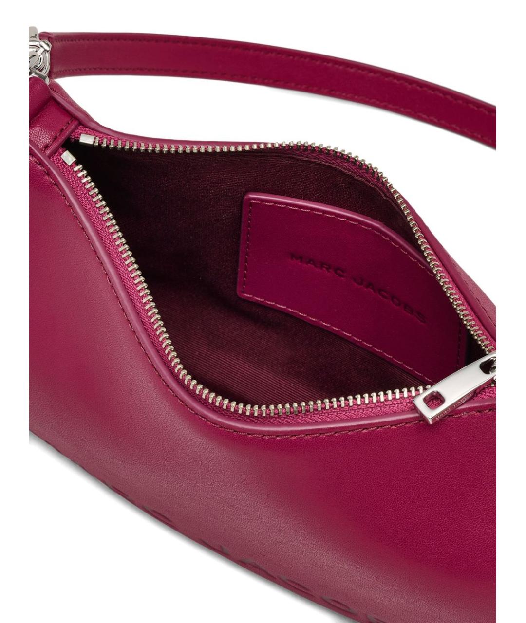 MARC JACOBS Фуксия кожаная сумка через плечо, фото 3