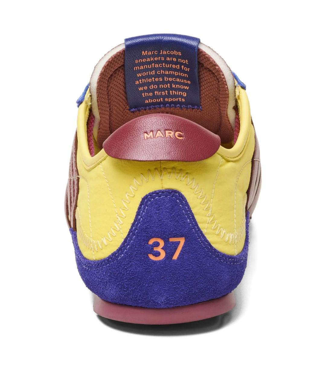 MARC JACOBS Мульти текстильные кроссовки, фото 5