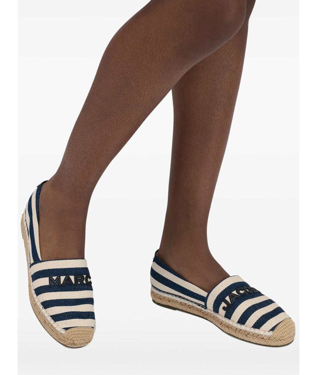 MARC JACOBS Синие текстильные эспадрильи, фото 2
