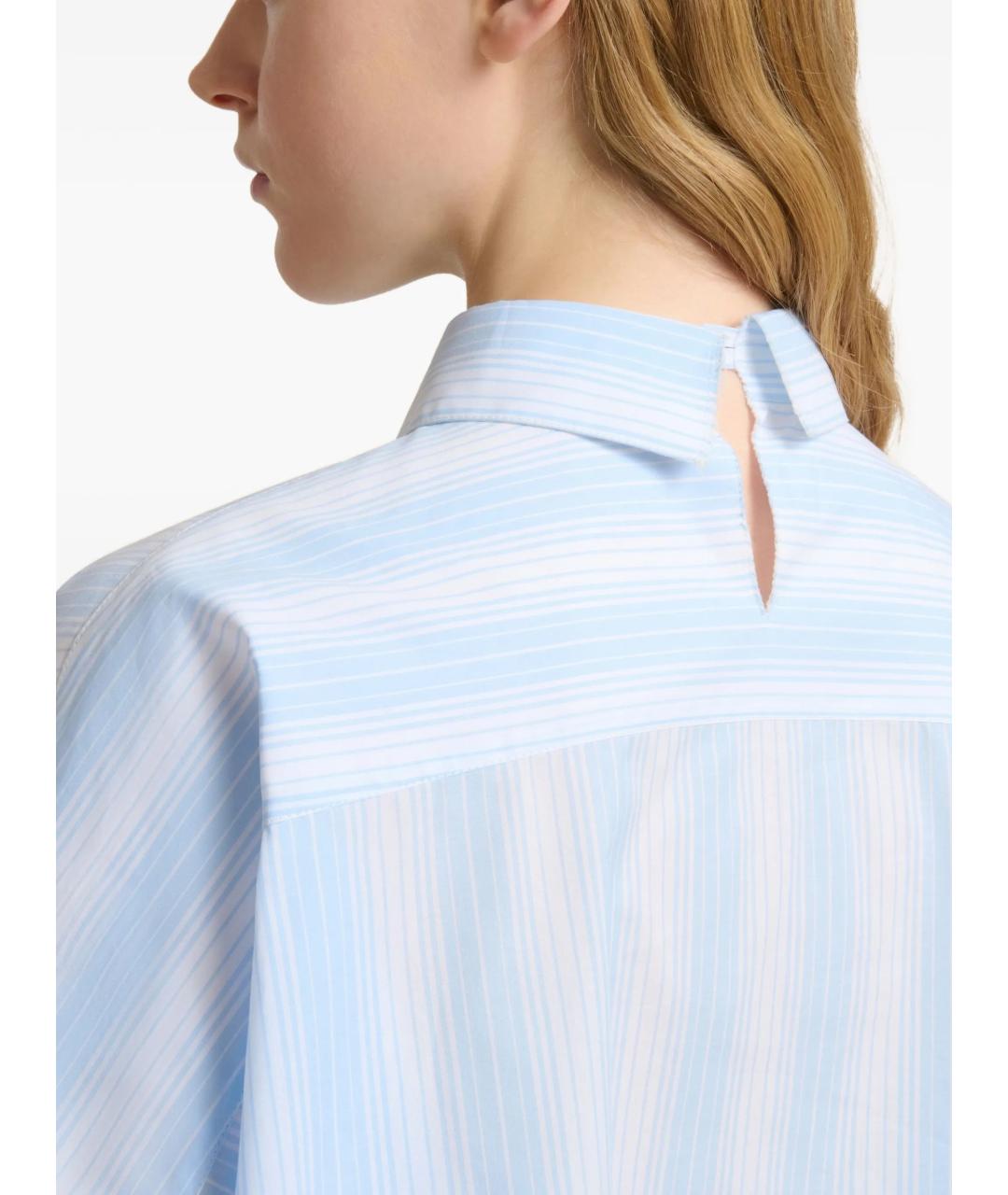 MARNI Голубая хлопковая рубашка, фото 3