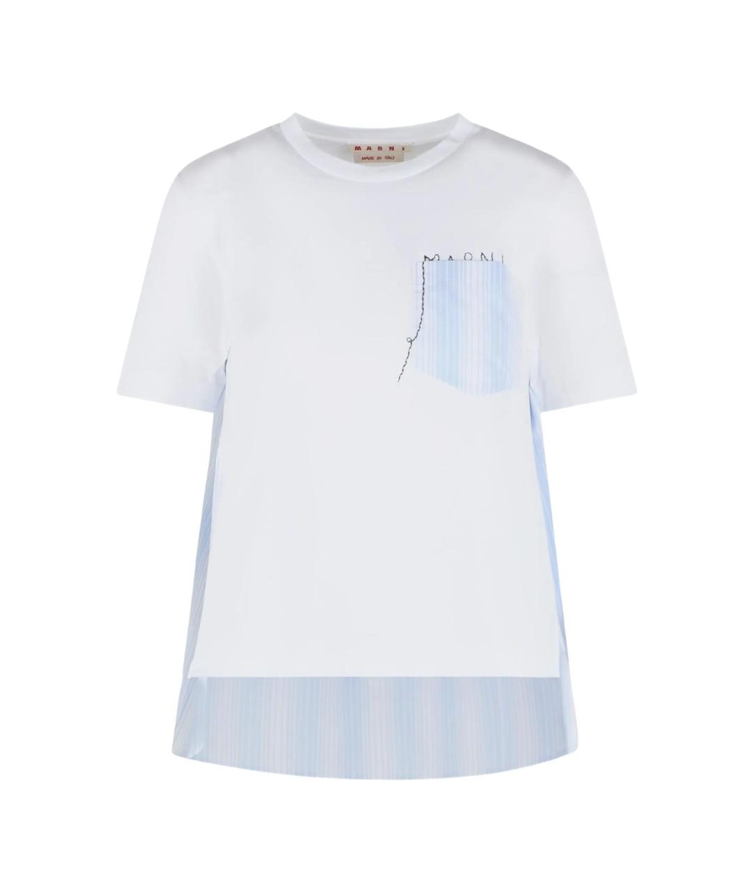 MARNI Хлопковая футболка, фото 1
