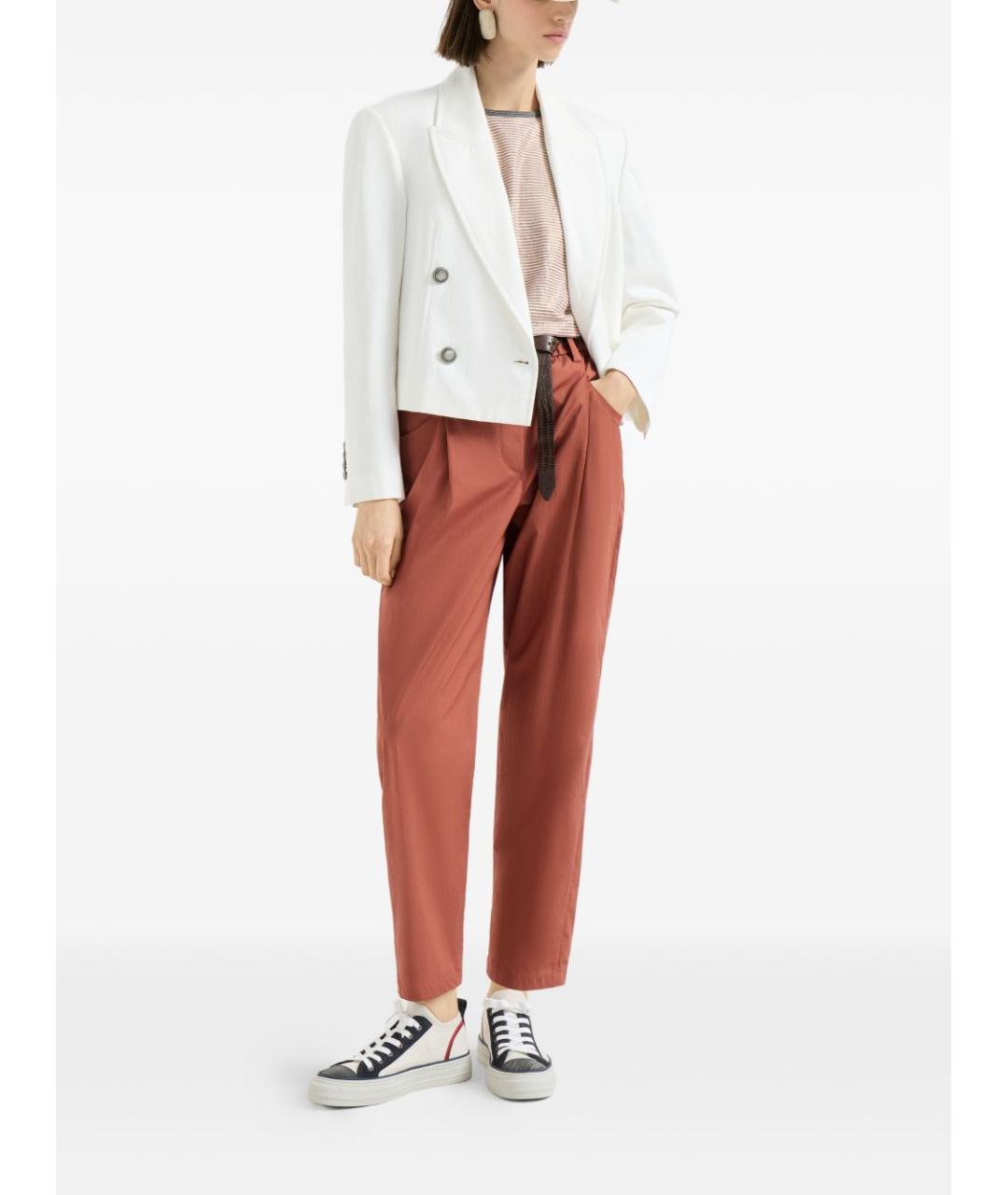 BRUNELLO CUCINELLI Мульти льняная футболка, фото 3