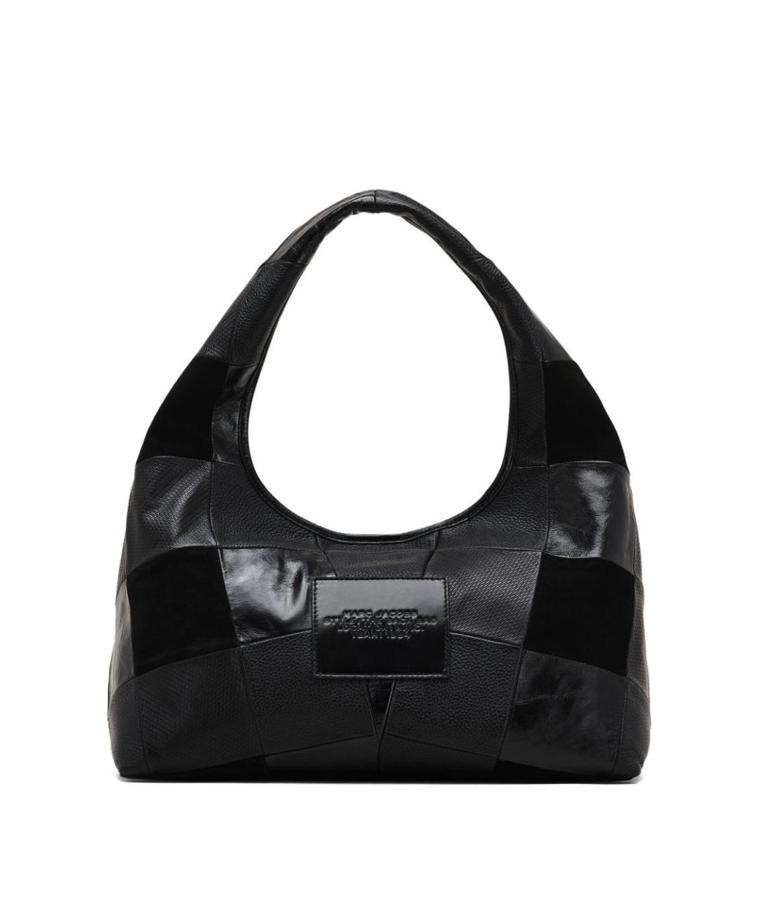 MARC JACOBS Черная кожаная сумка через плечо, фото 3