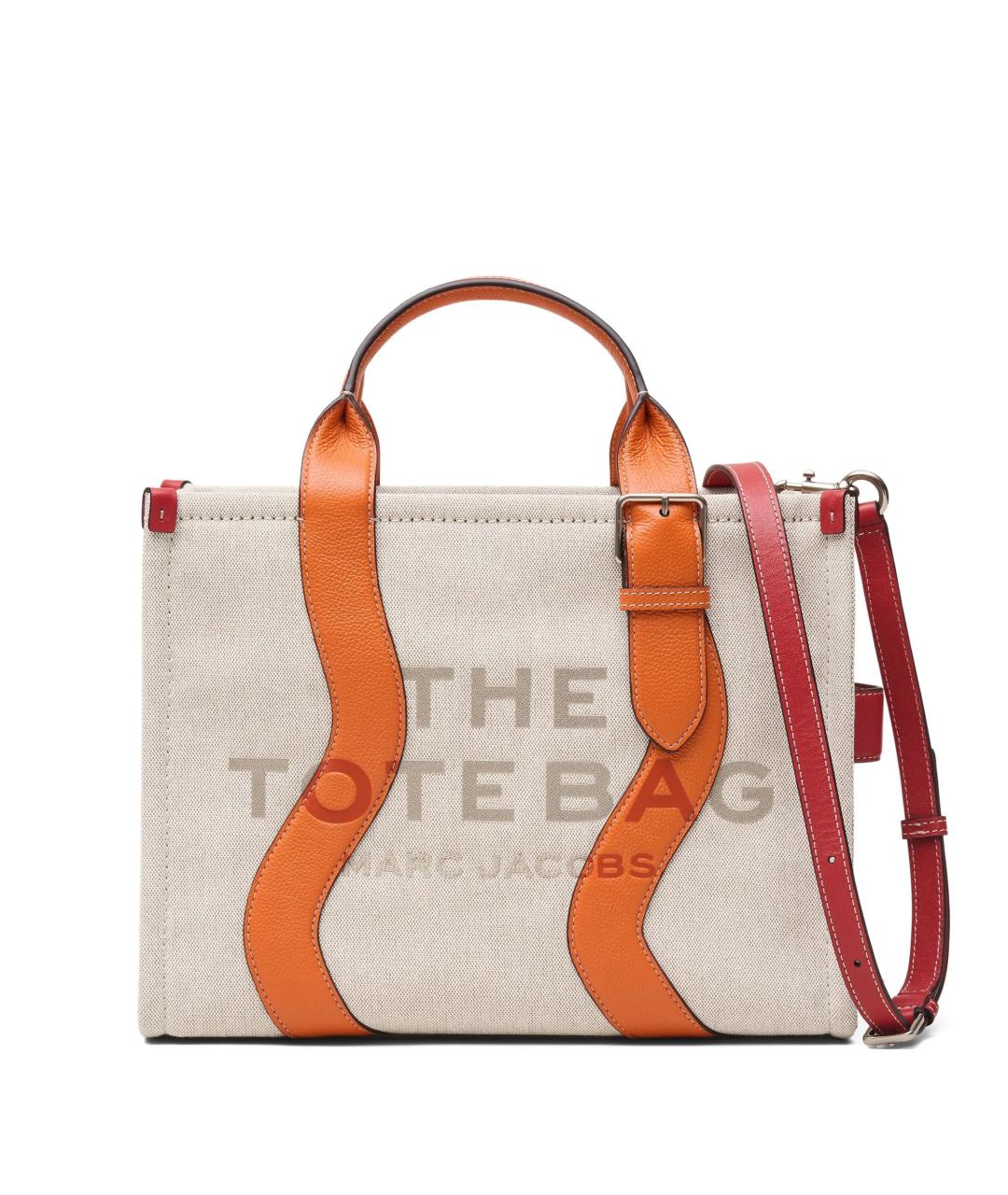 MARC JACOBS Бежевая хлопковая сумка тоут, фото 1