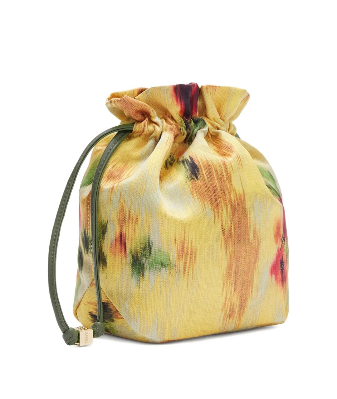 GANNI Мульти синтетическая сумка с короткими ручками, фото 5