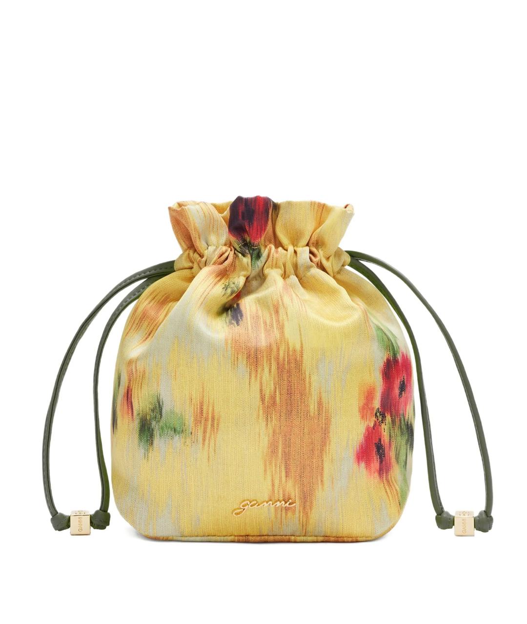 GANNI Мульти синтетическая сумка с короткими ручками, фото 1