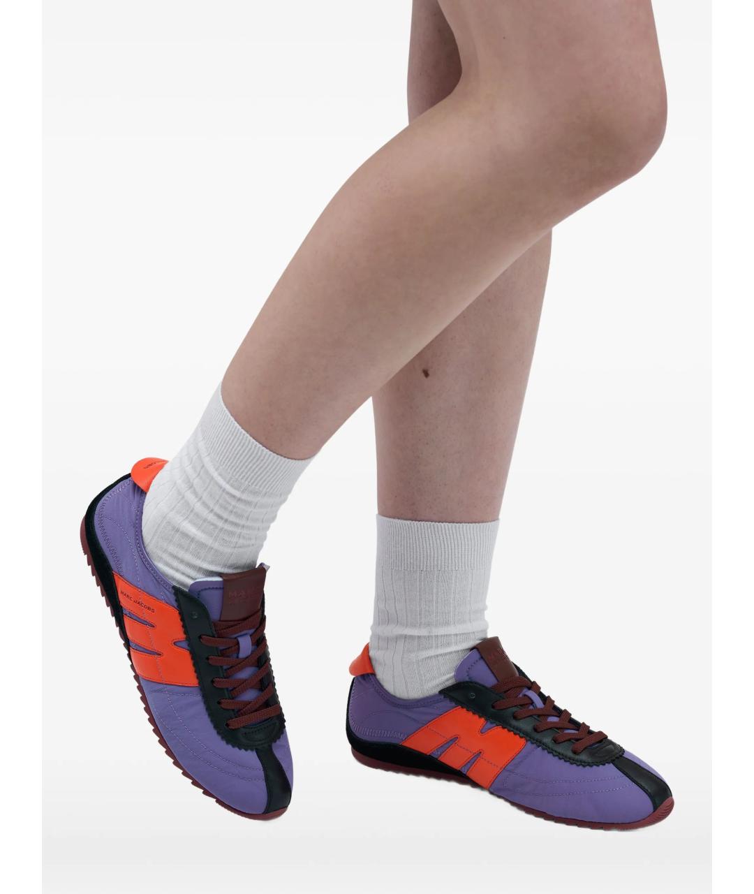 MARC JACOBS Фиолетовые синтетические кроссовки, фото 2