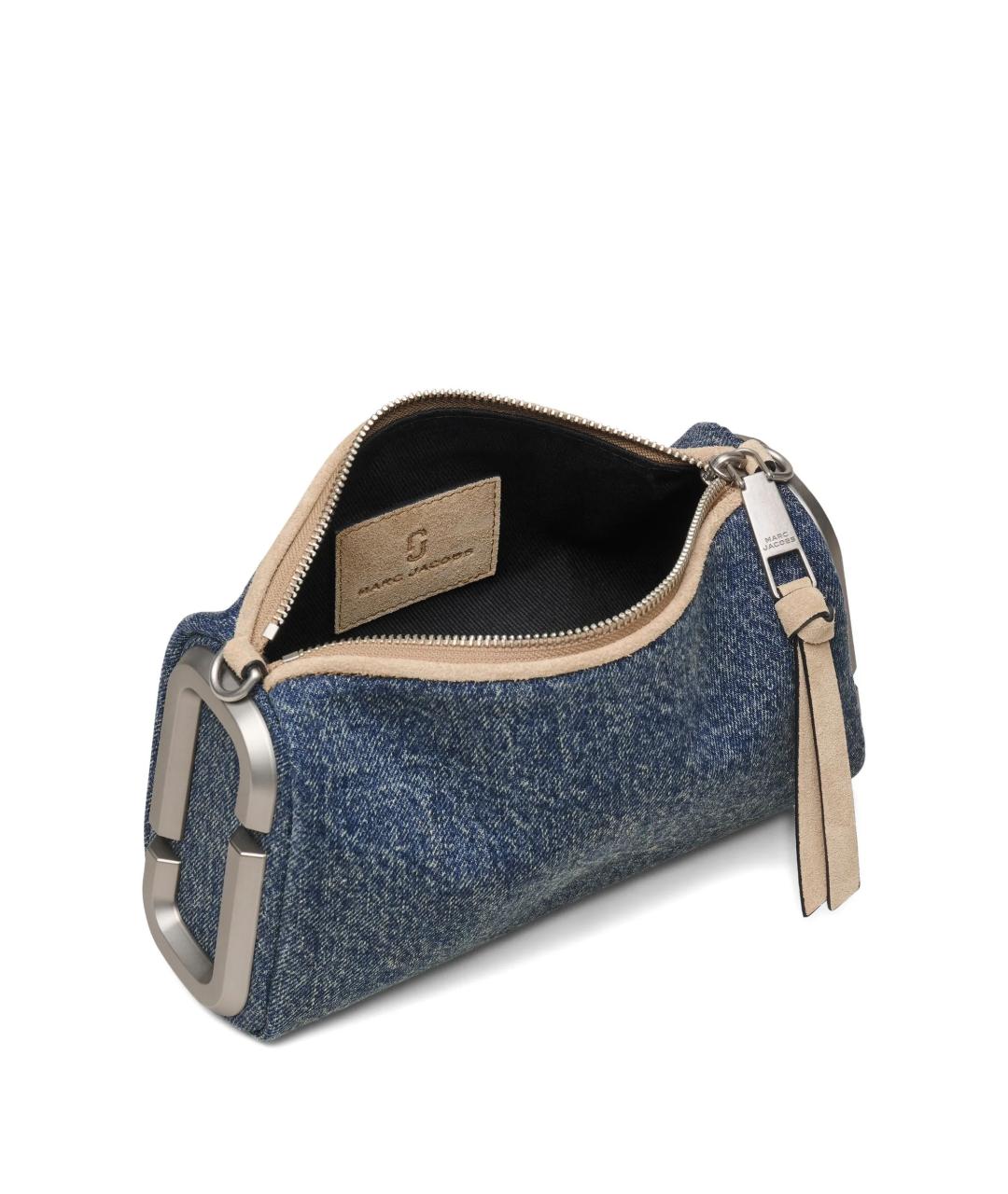 MARC JACOBS Синяя хлопковая сумка через плечо, фото 4