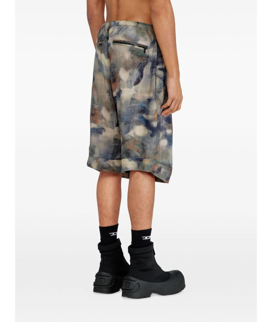 DIESEL Коричневые шорты, фото 3