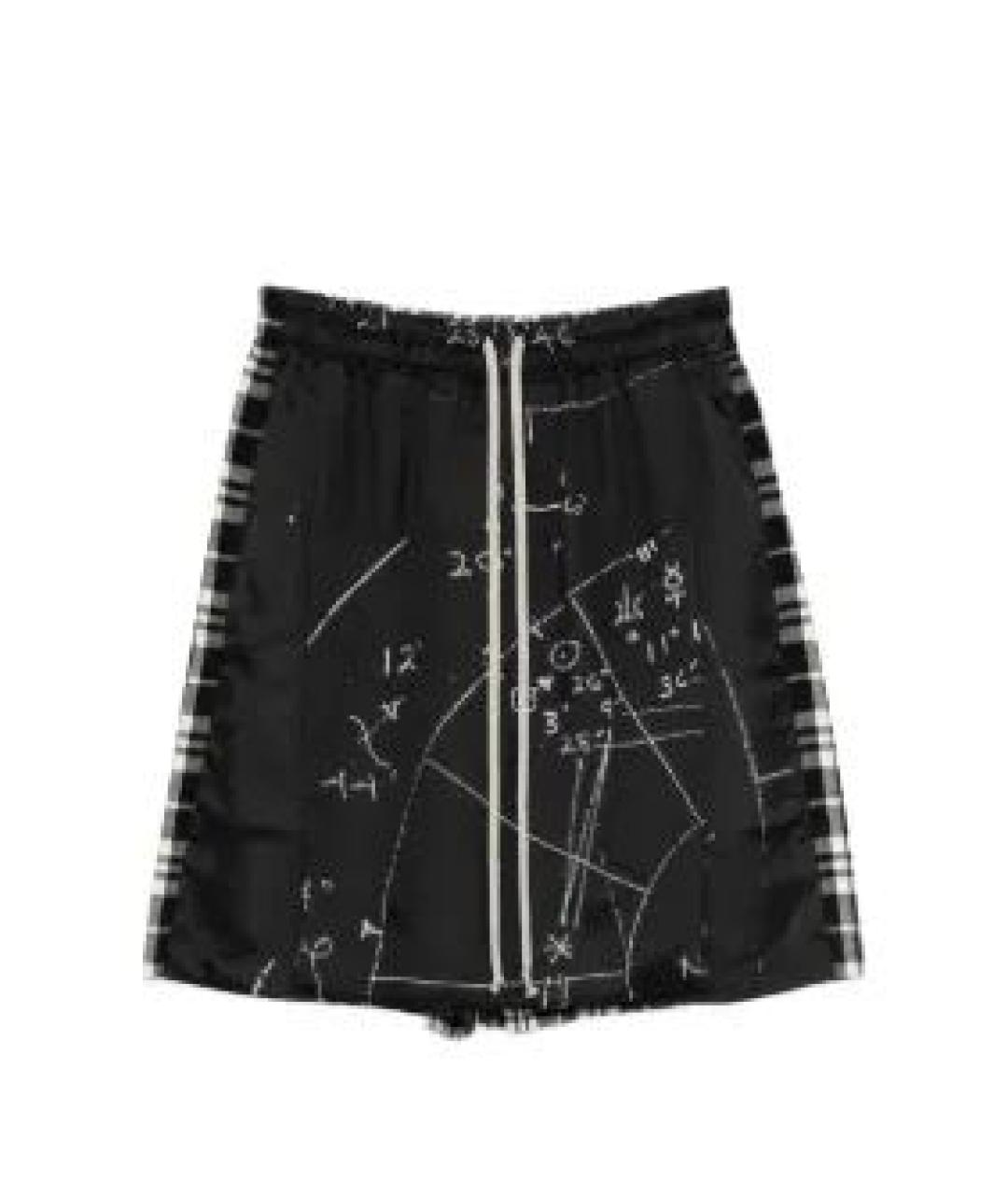 RICK OWENS Черные шорты, фото 3