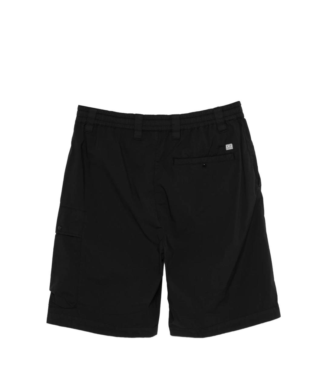 CP COMPANY Черные хлопковые шорты, фото 2
