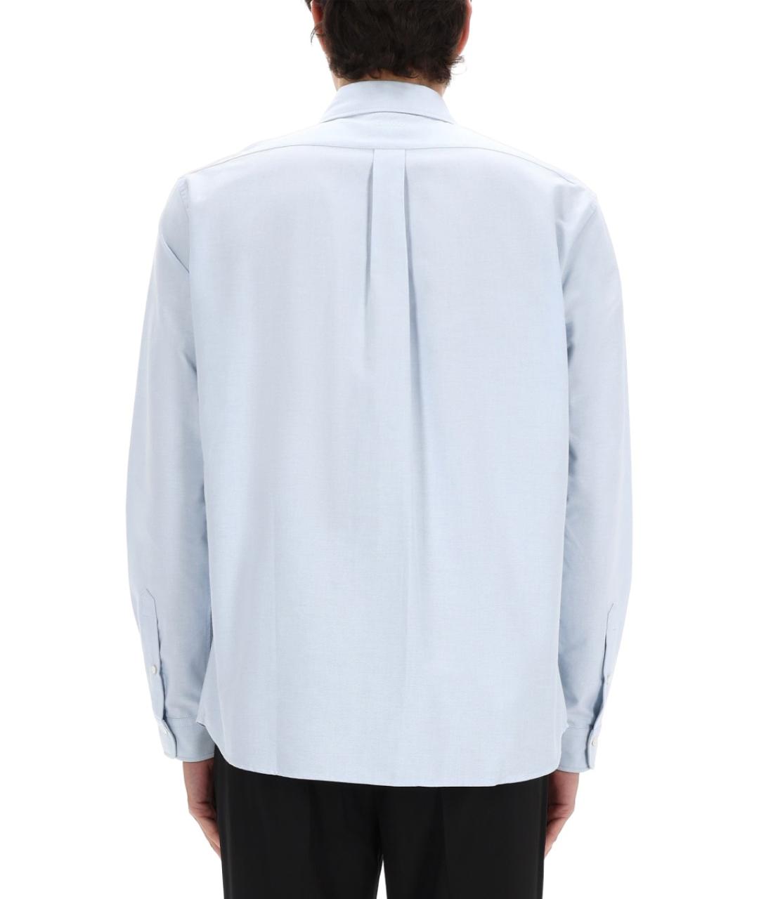 KENZO Синяя хлопковая кэжуал рубашка, фото 4