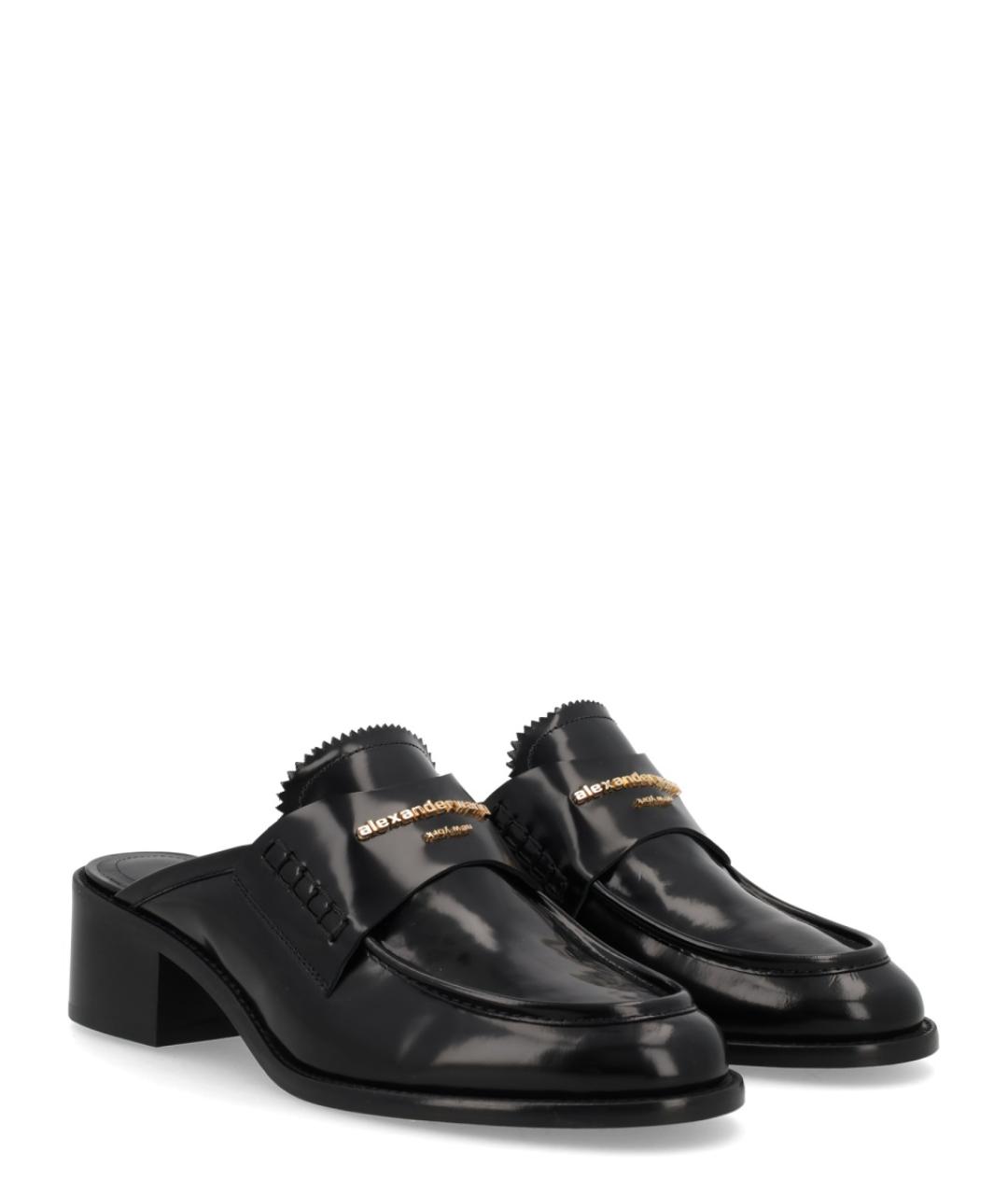 ALEXANDER WANG Черные мюли, фото 2