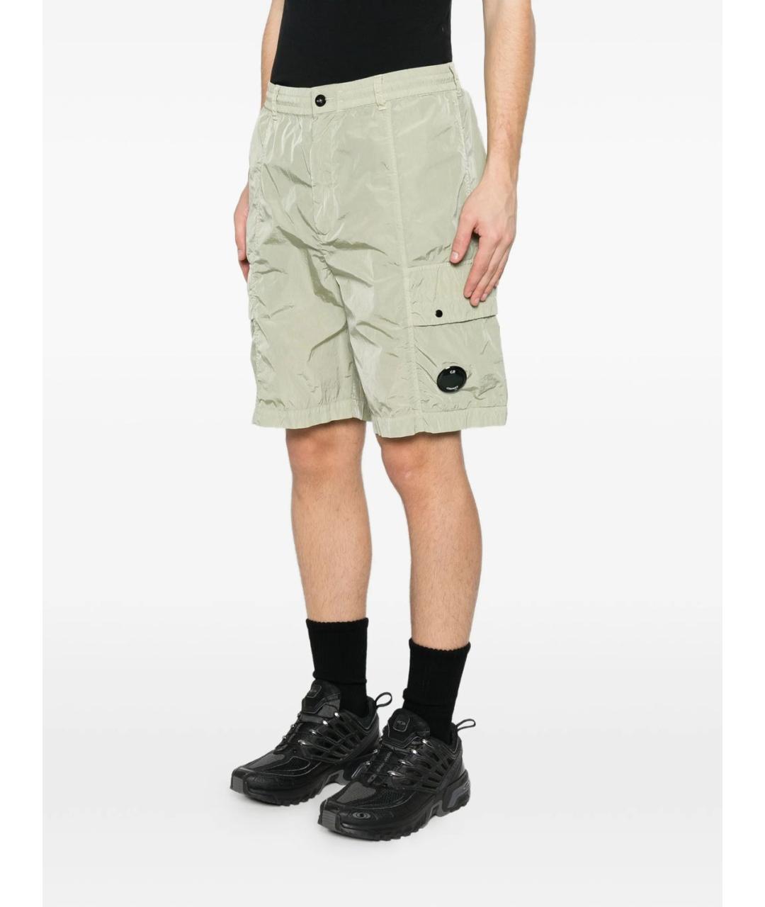 CP COMPANY Зеленые полиамидовые шорты, фото 2