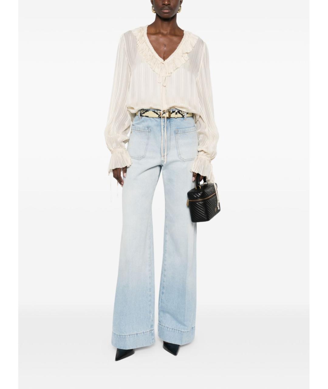 PINKO Белая рубашка, фото 5