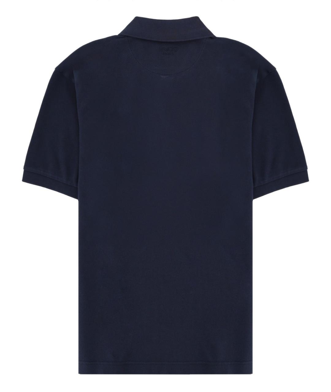 KENZO Темно-синяя хлопковая футболка, фото 3