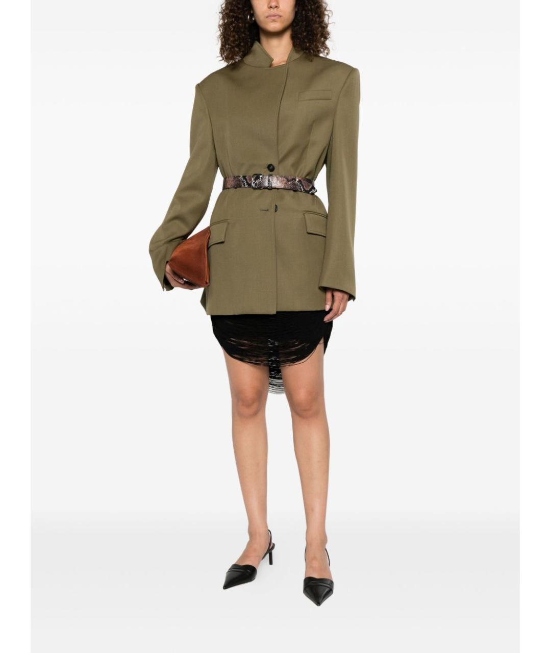 THE ATTICO Зеленый жакет/пиджак, фото 3