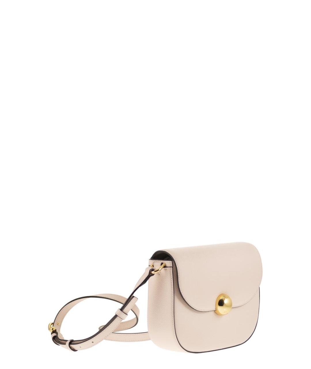 FURLA Розовая кожаная сумка через плечо, фото 4