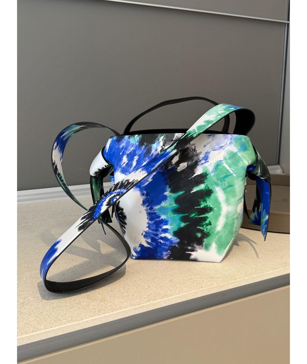 ACNE STUDIOS Мульти кожаная сумка через плечо, фото 5