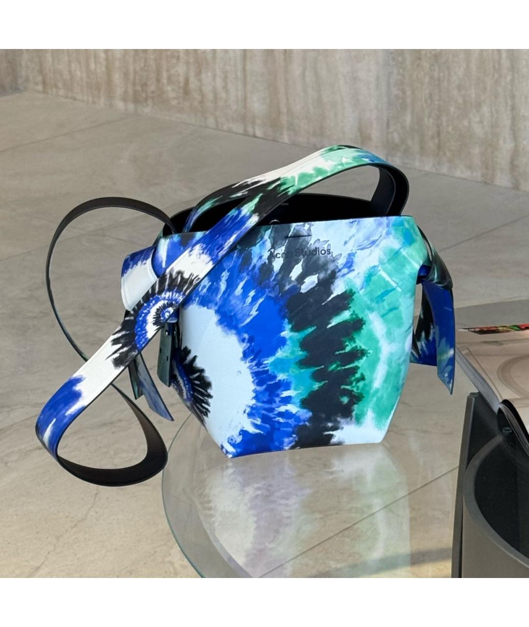 ACNE STUDIOS Мульти кожаная сумка через плечо, фото 2